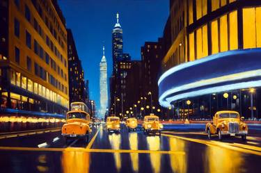 Print of Photorealism Cities Paintings by Jason Charles