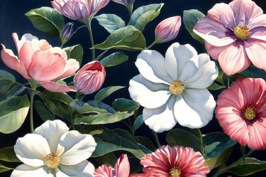 Print of Floral Paintings by Jason Charles