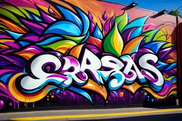 Print of Abstract Graffiti Photography by Jason Charles