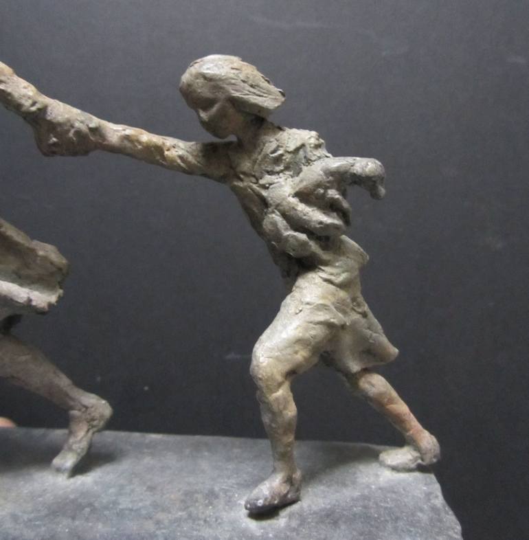 Original Figurative Political Sculpture by Robert Truscott