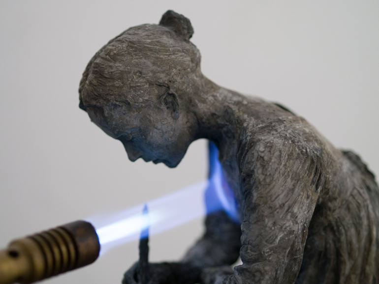 Original Figurative Women Sculpture by Robert Truscott