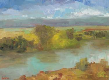 Original Landscape Paintings by Egidius Heerkens