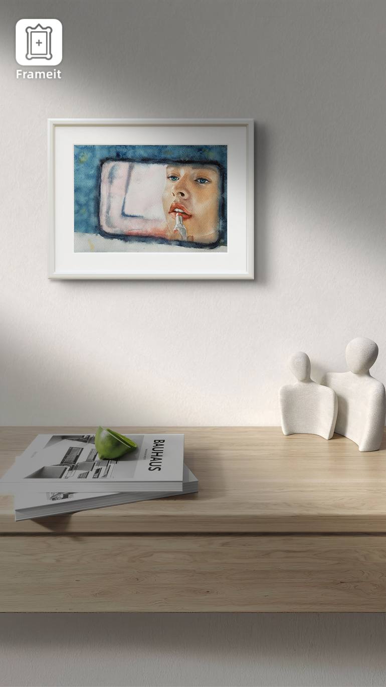 Original Portraiture Women Painting by Zhanna Utkina