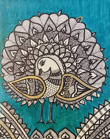 Original Abstract Painting by Viveka Devadas