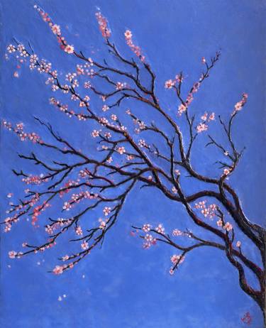Original Expressionism Tree Paintings by Amanta Scott