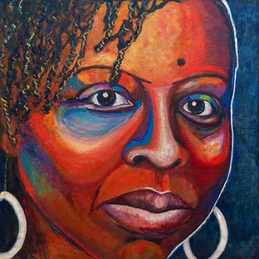 Print of Expressionism Portrait Paintings by Amanta Scott