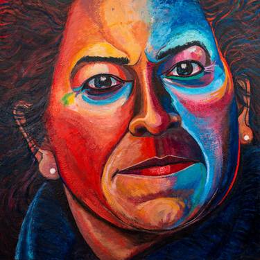 Original Expressionism Portrait Paintings by Amanta Scott