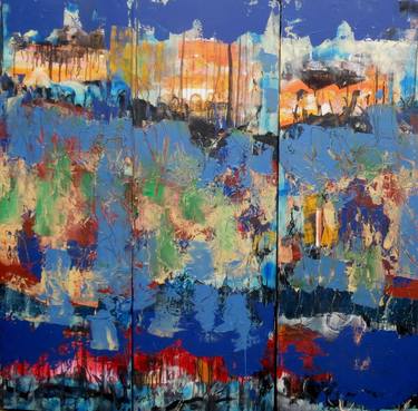Original Abstract Paintings by jacques DONNEAUD