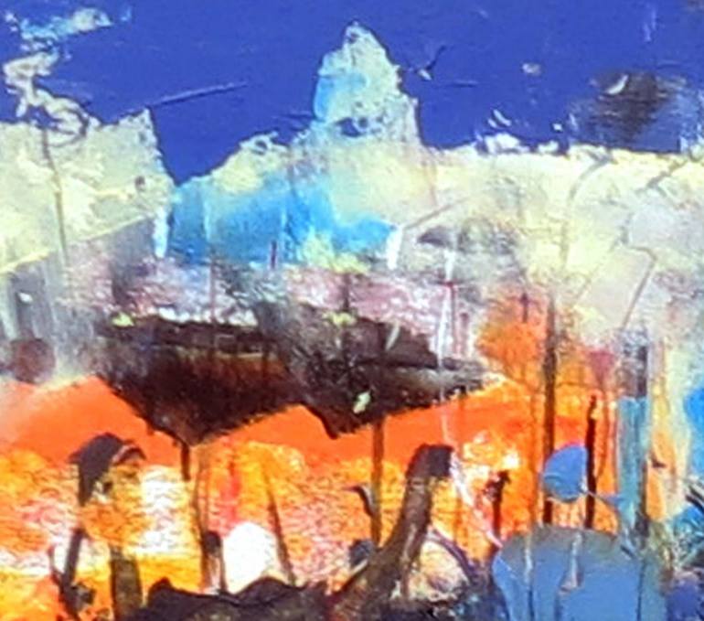 Original Contemporary Abstract Painting by jacques DONNEAUD