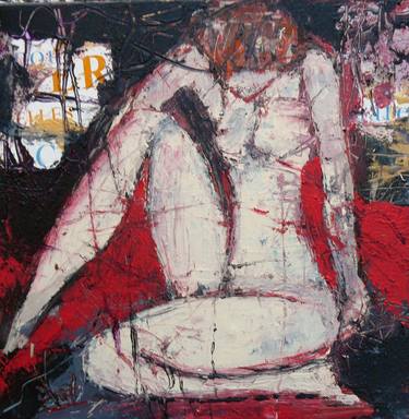 Original Figurative Nude Paintings by jacques DONNEAUD