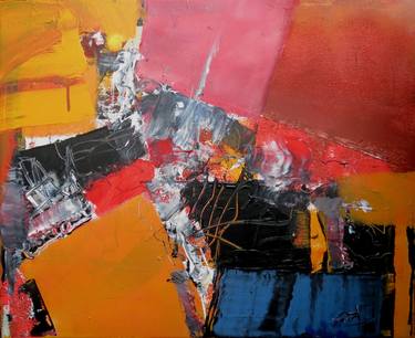 Original Abstract Paintings by jacques DONNEAUD