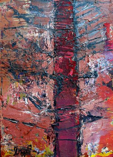 Original Abstract Mixed Media by jacques DONNEAUD