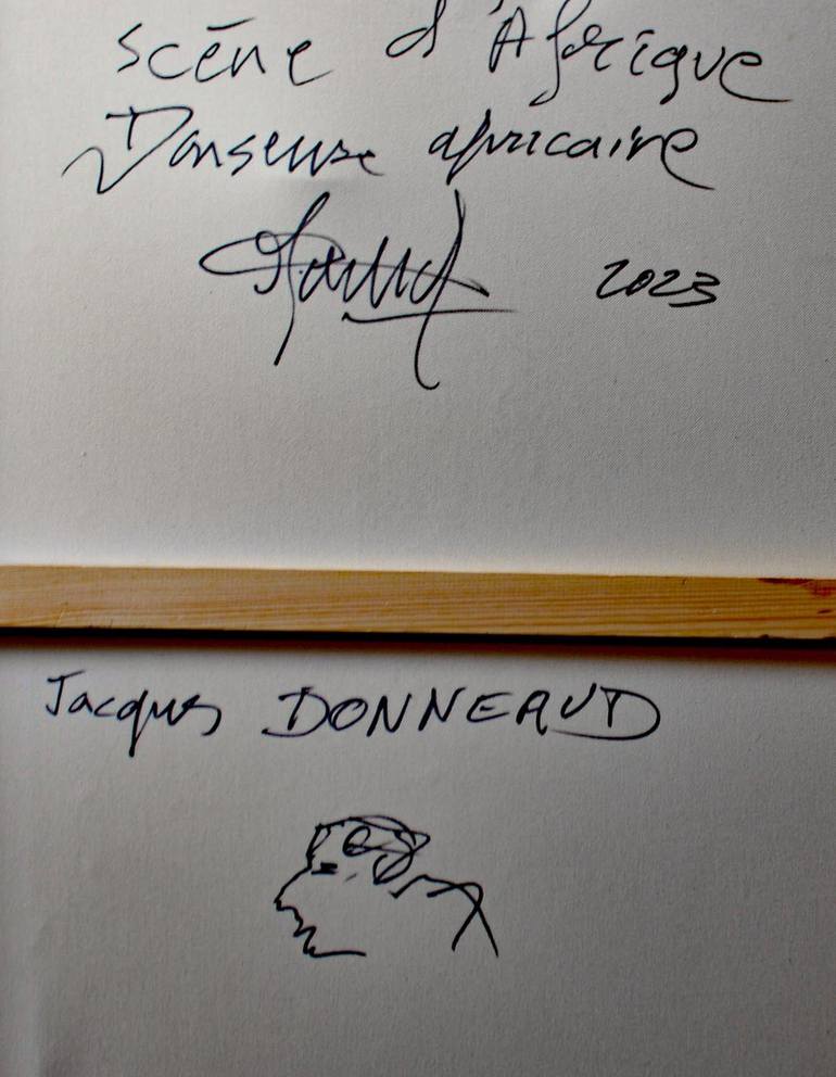 Original Other Abstract Painting by Jacques Donneaud