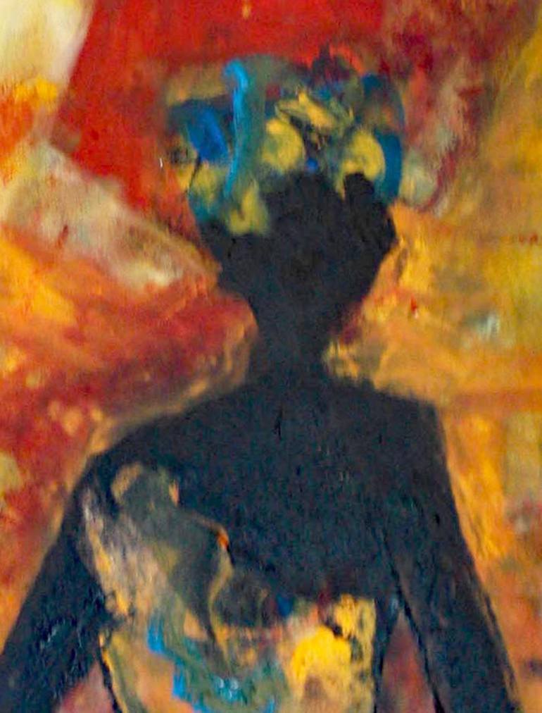 Original Figuratif, Abstract Painting by jacques DONNEAUD