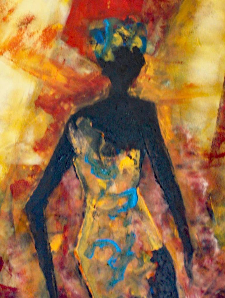 Original Figuratif, Abstract Painting by jacques DONNEAUD