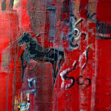Original Abstract Expressionism Abstract Paintings by jacques DONNEAUD
