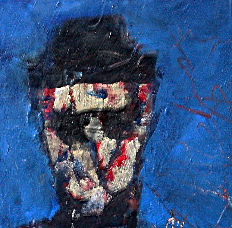 Original Abstract Expressionism Music Painting by jacques DONNEAUD