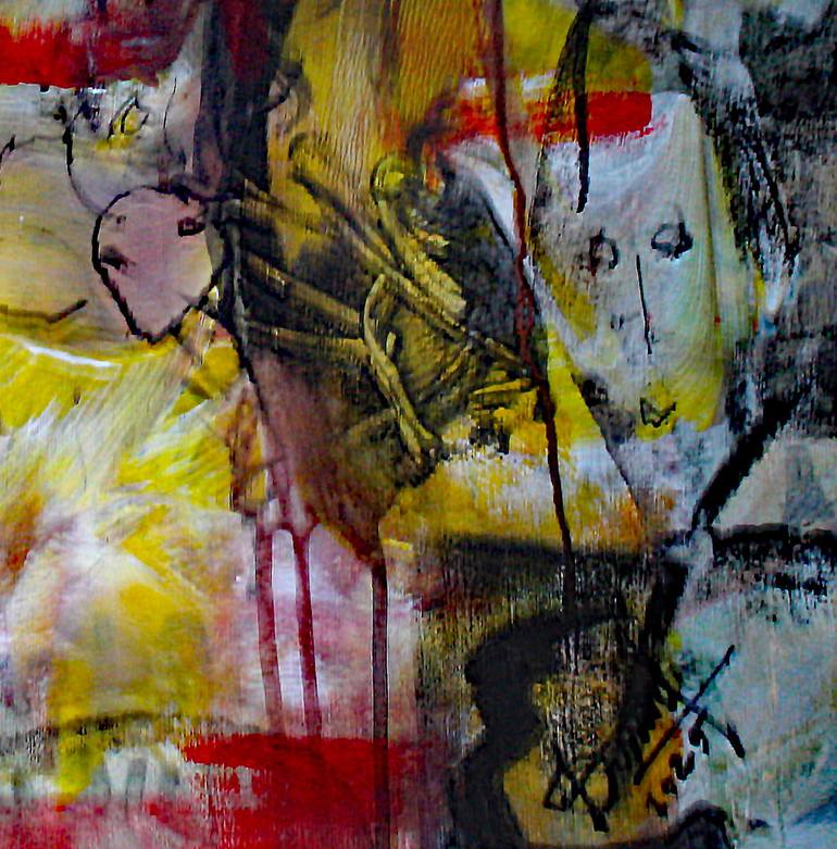 Original Abstract Painting by Jacques Donneaud