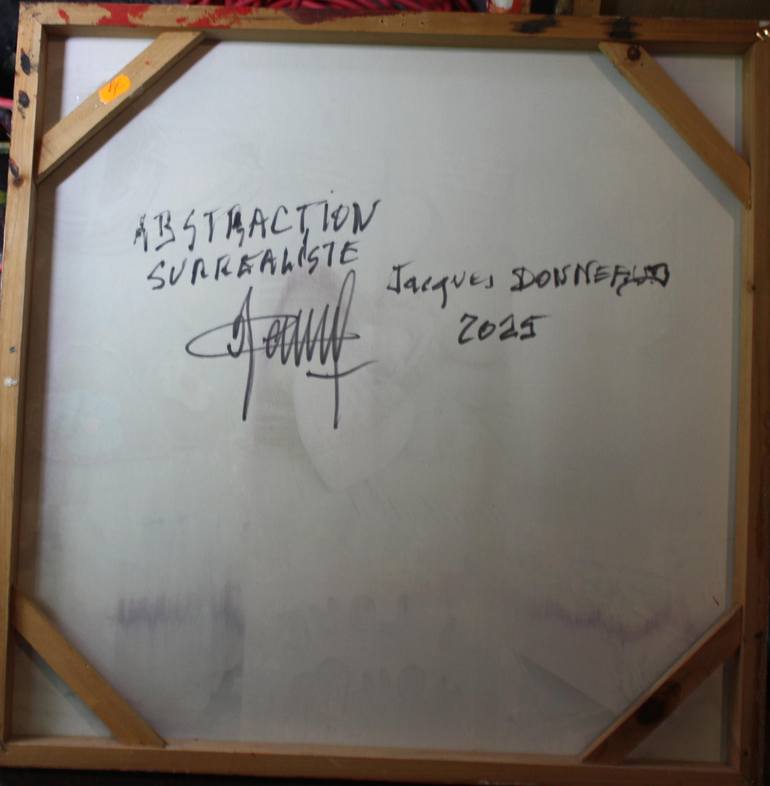 Original Abstract Painting by Jacques Donneaud