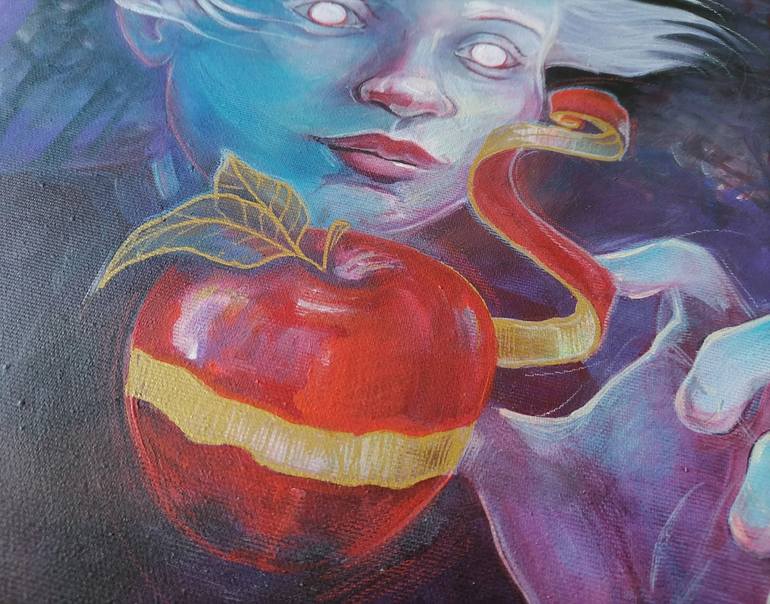 Original Contemporary Fantasy Painting by Sara Conte