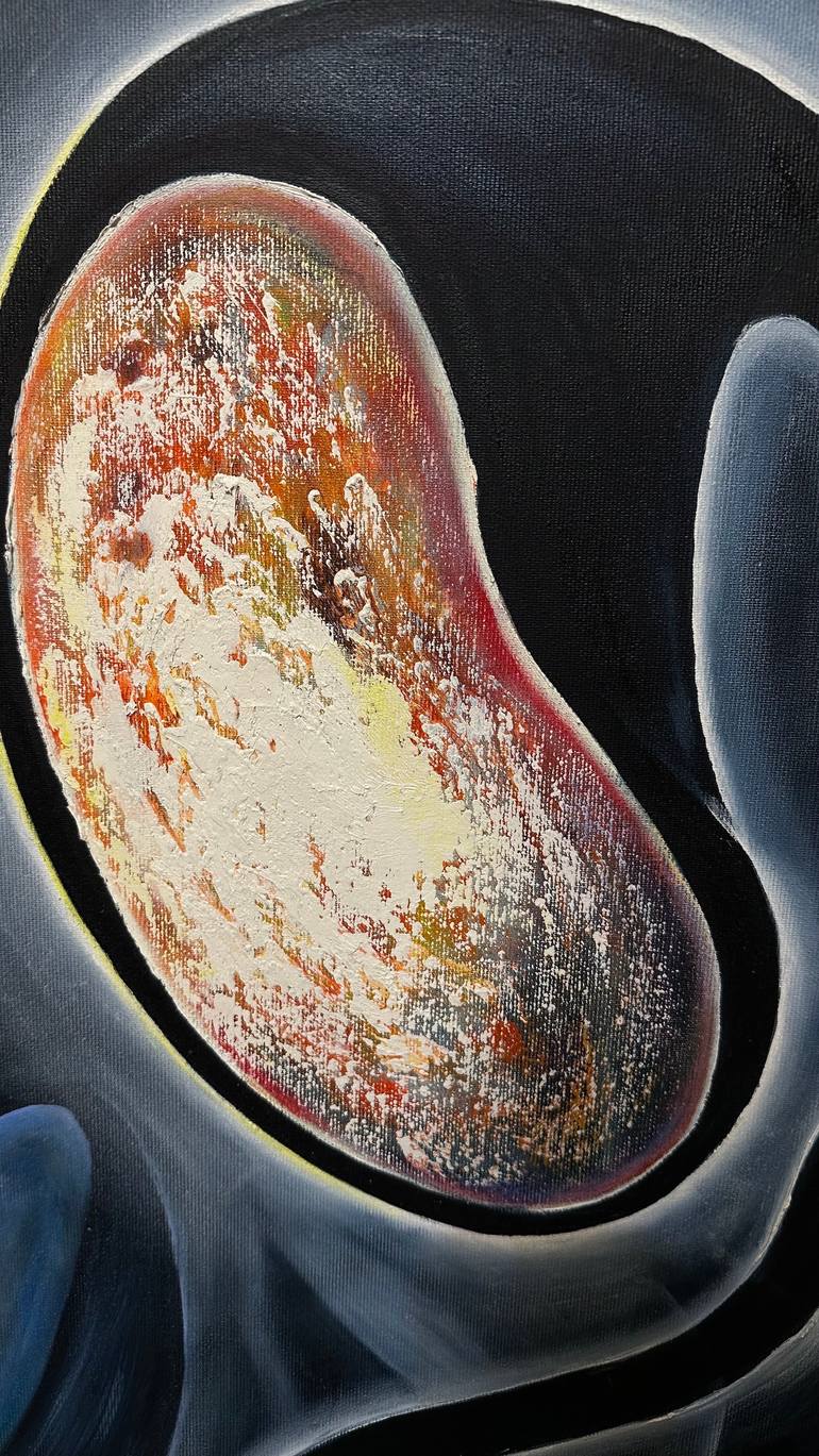 Original Conceptual Abstract Painting by Alisa Shirkhanyan