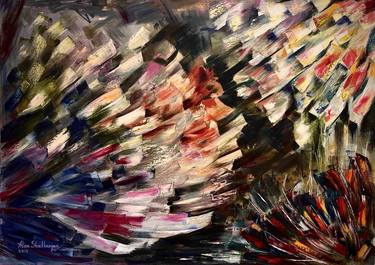 Original Expressionism Abstract Paintings by Alisa Shirkhanyan