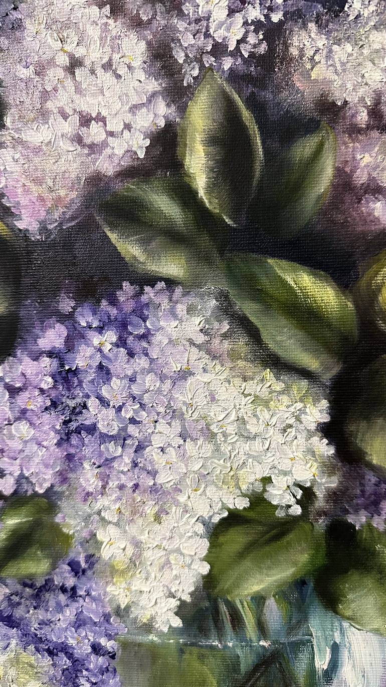 Original Floral Painting by Alisa Shirkhanyan
