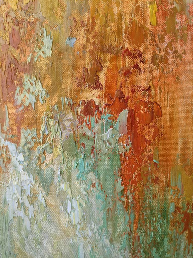 Original Abstract Expressionism Abstract Painting by Tatiana Ivolga