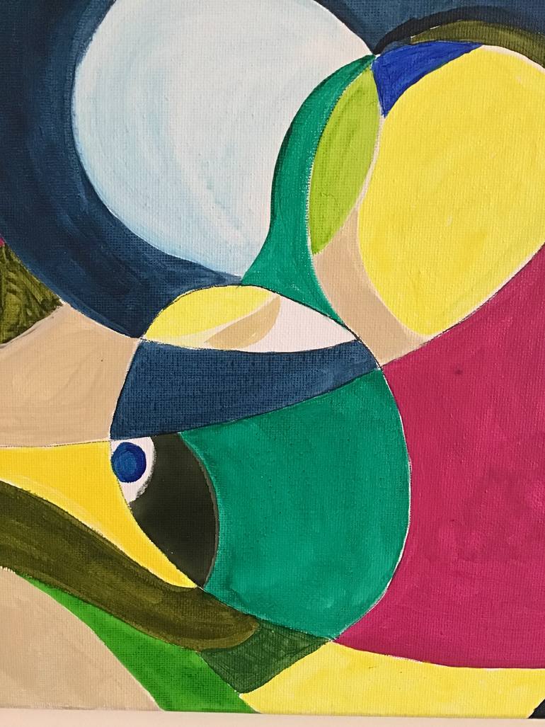 Original Contemporary Abstract Painting by Nat Bess