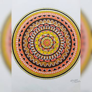 Original Geometric Painting by Ruchita Kale