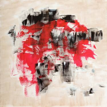 Original Abstract Expressionism Abstract Painting by Sylvia Goebel