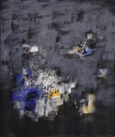 Original Abstract Expressionism Abstract Painting by Sylvia Goebel