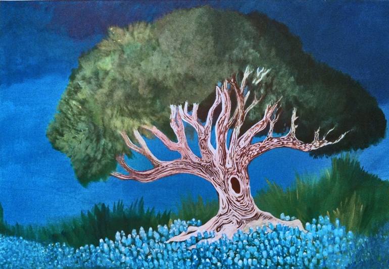 Oak Painting by konstantine alexiou | Saatchi Art