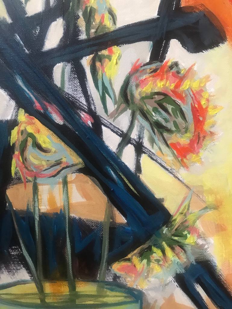 Original Contemporary Abstract Painting by Mike Taiyou
