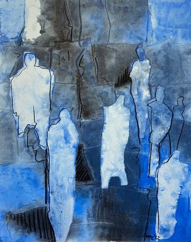 Print of People Mixed Media by Kurt Zeltner