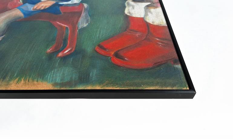 Original Figurative Children Painting by Rytis Daukantas
