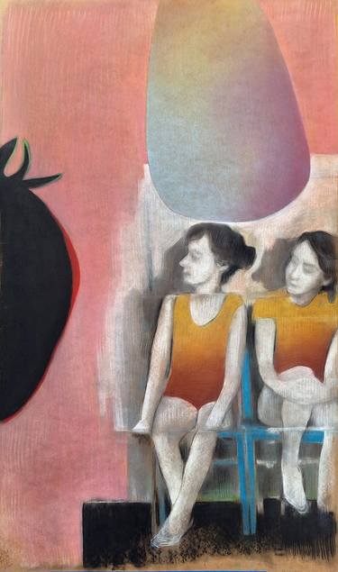 Original Symbolism Children Paintings by Rytis Daukantas