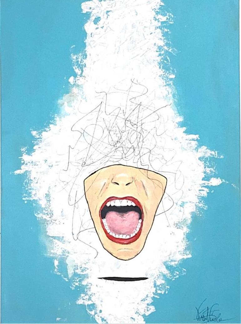 The Unheard Painting by vivian nicole Saatchi Art