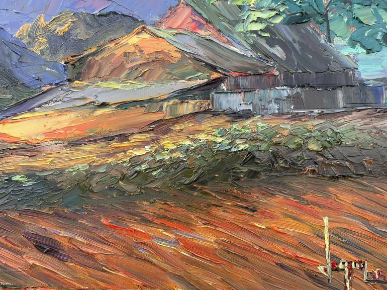 Original Landscape Painting by Quan Ngoc Le  Artist