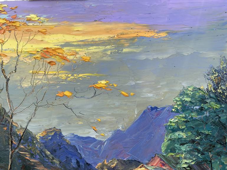 Original Expressionism Landscape Painting by Quan Ngoc Le  Artist
