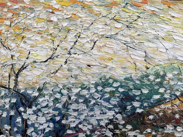 Original Expressionism Landscape Painting by Quan Ngoc Le  Artist