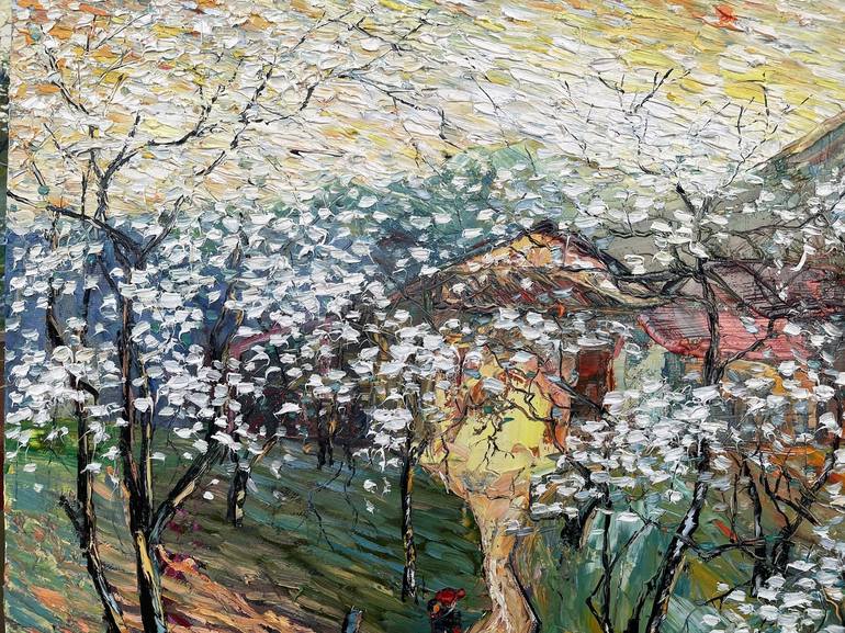 Original Landscape Painting by Quan Ngoc Le  Artist