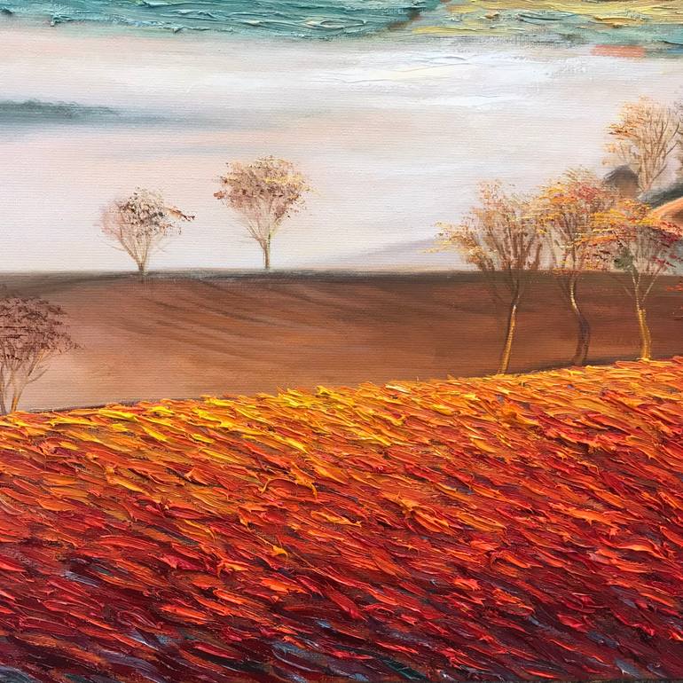 Original Expressionism Landscape Painting by Quan Ngoc Le  Artist