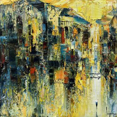 Print of Abstract Expressionism Abstract Paintings by Quan Ngoc Le Artist