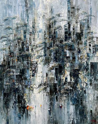 Print of Abstract Expressionism Landscape Paintings by Quan Ngoc Le Artist