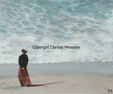 Original Landscape Paintings by Messelier Clarisse