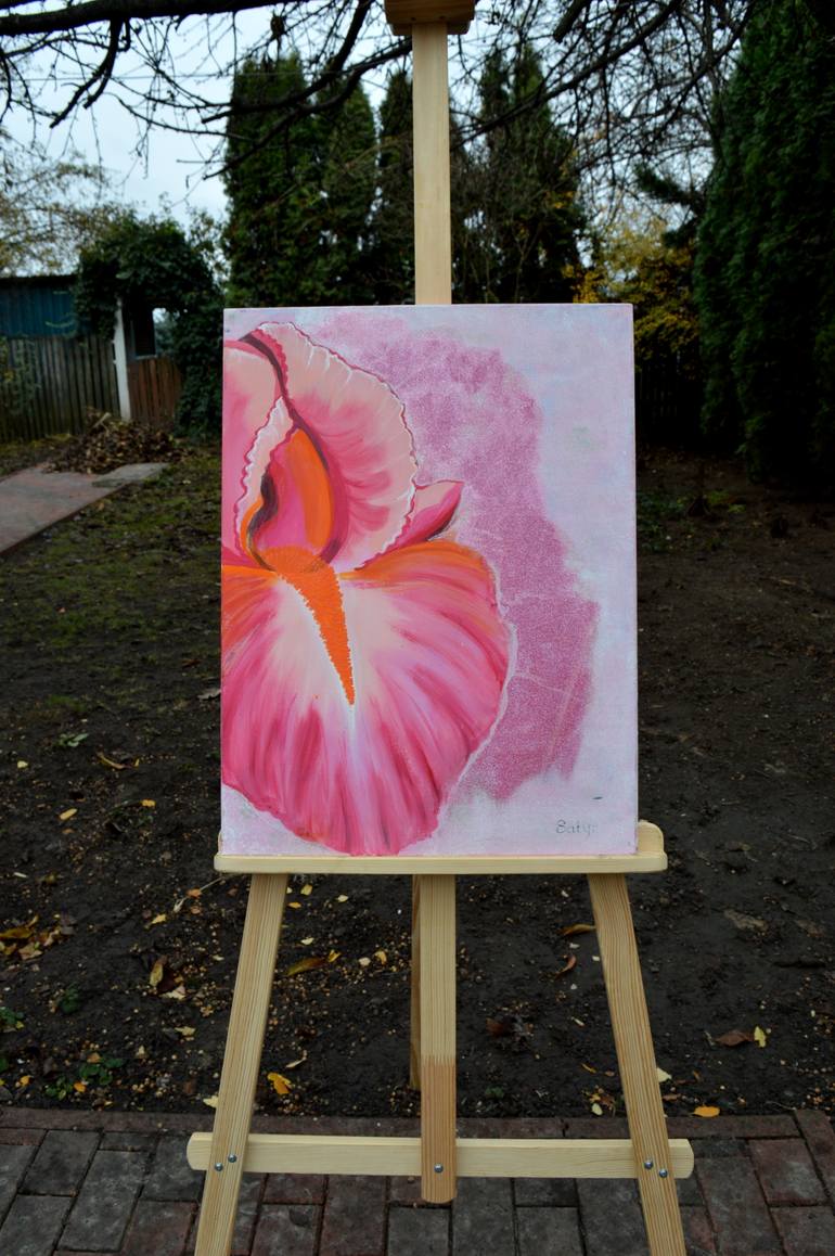 Original Art Deco Botanic Painting by Yuliia Satyr