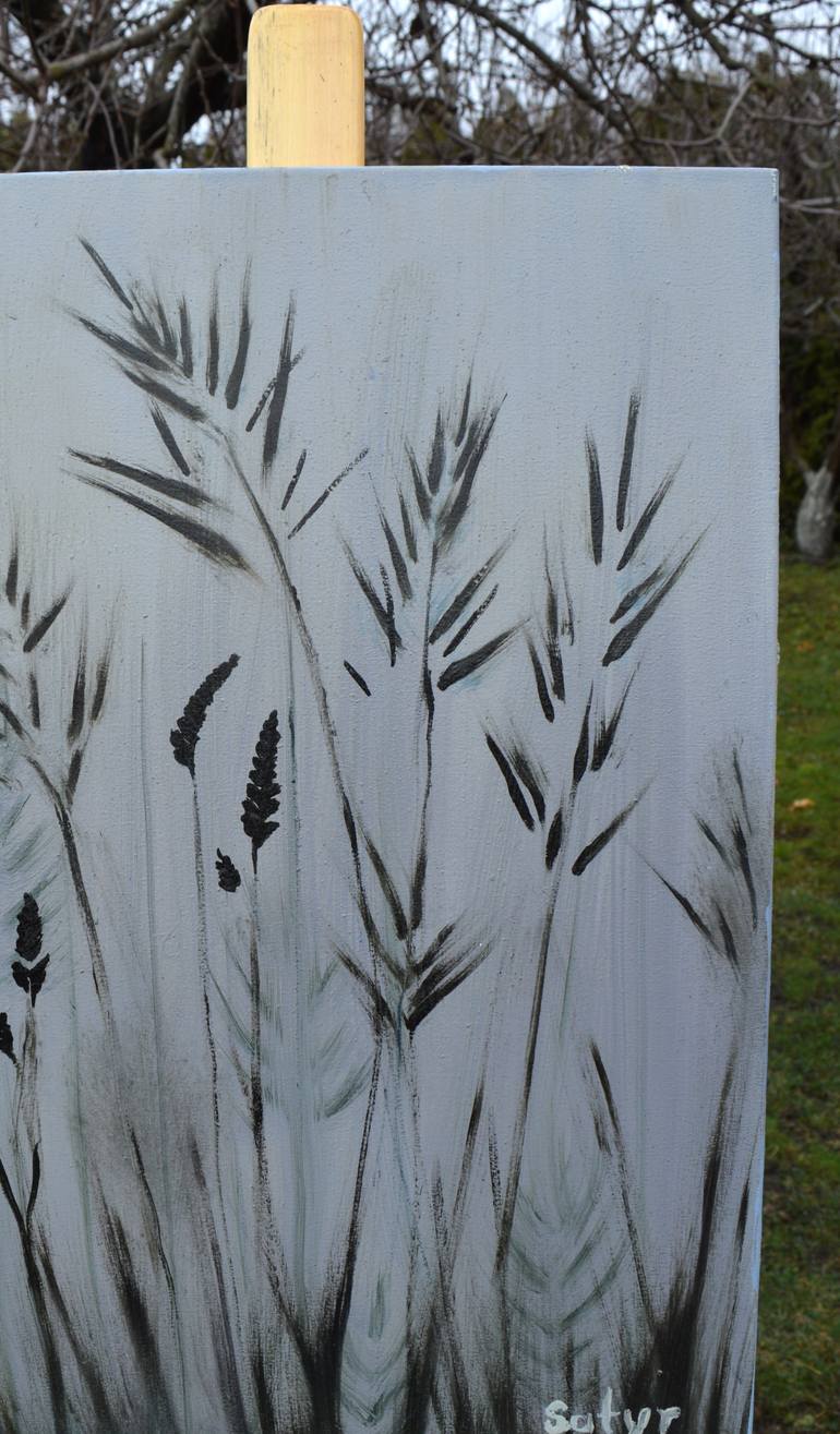 Original Classicism Botanic Painting by Yuliia Satyr