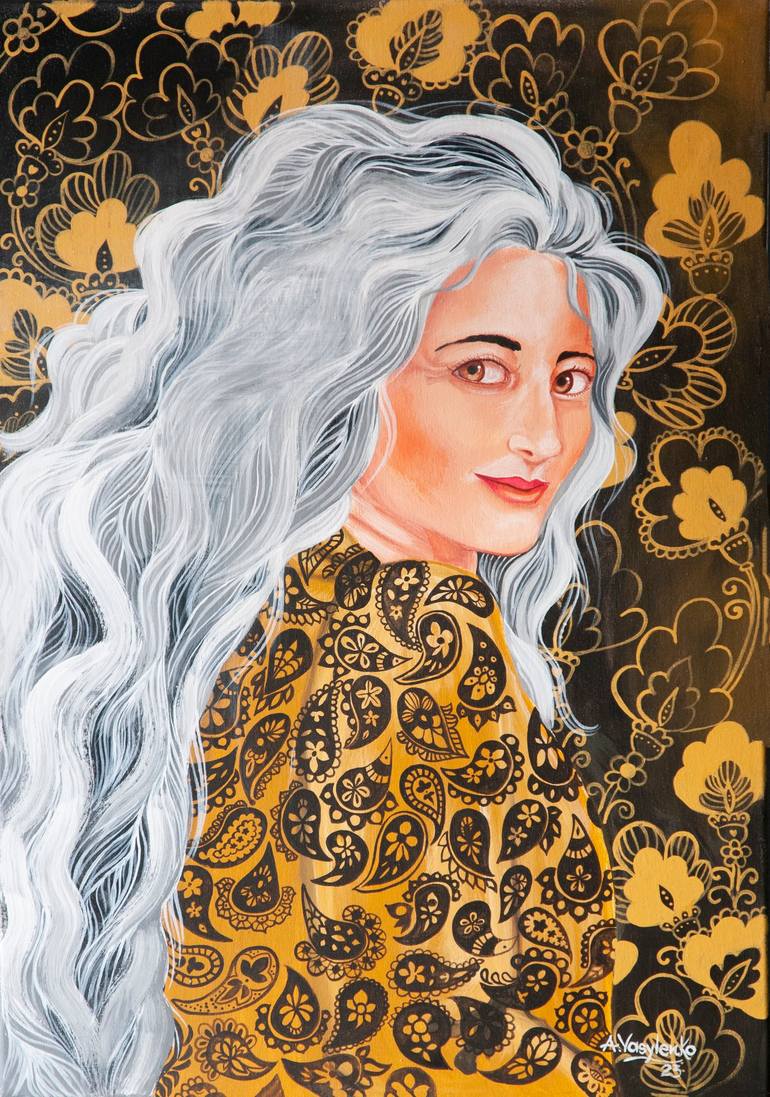 o.k. (oskar kokoschka) Painting by Wolfgang Abfalter | Saatchi Art