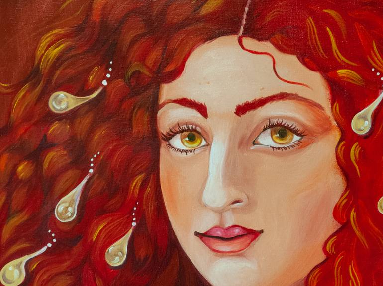 Original Portraiture Women Painting by Ana Vasylenko